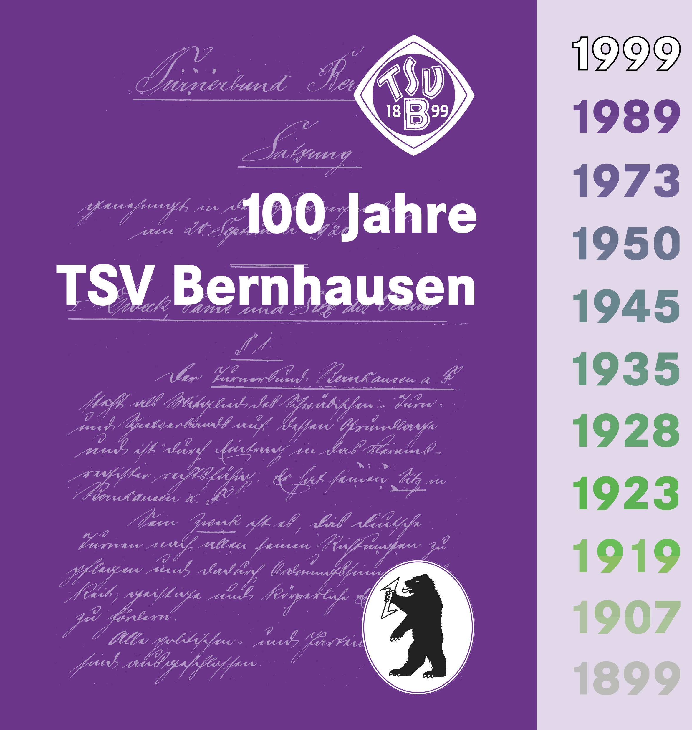 TSV Festschrift 1999 groß 1 Titelbild