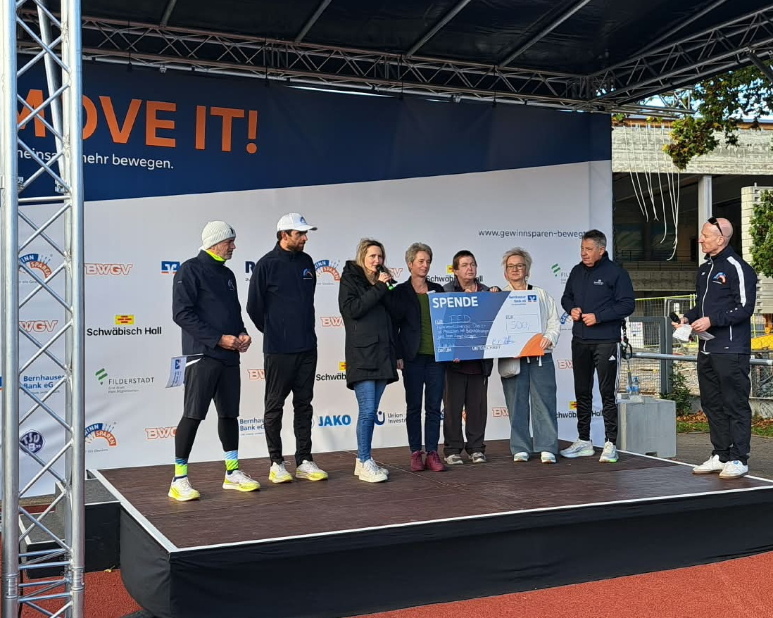 TSV Bernhausen - Bernhauser Bank - Scheck Lila Challenge