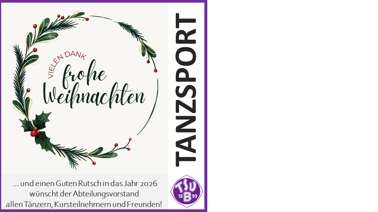 Plakat Weihnachten quadratisch 2025 links