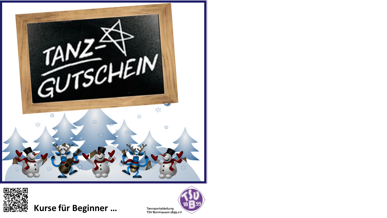 Tanzgutscheine quadratisch 2025