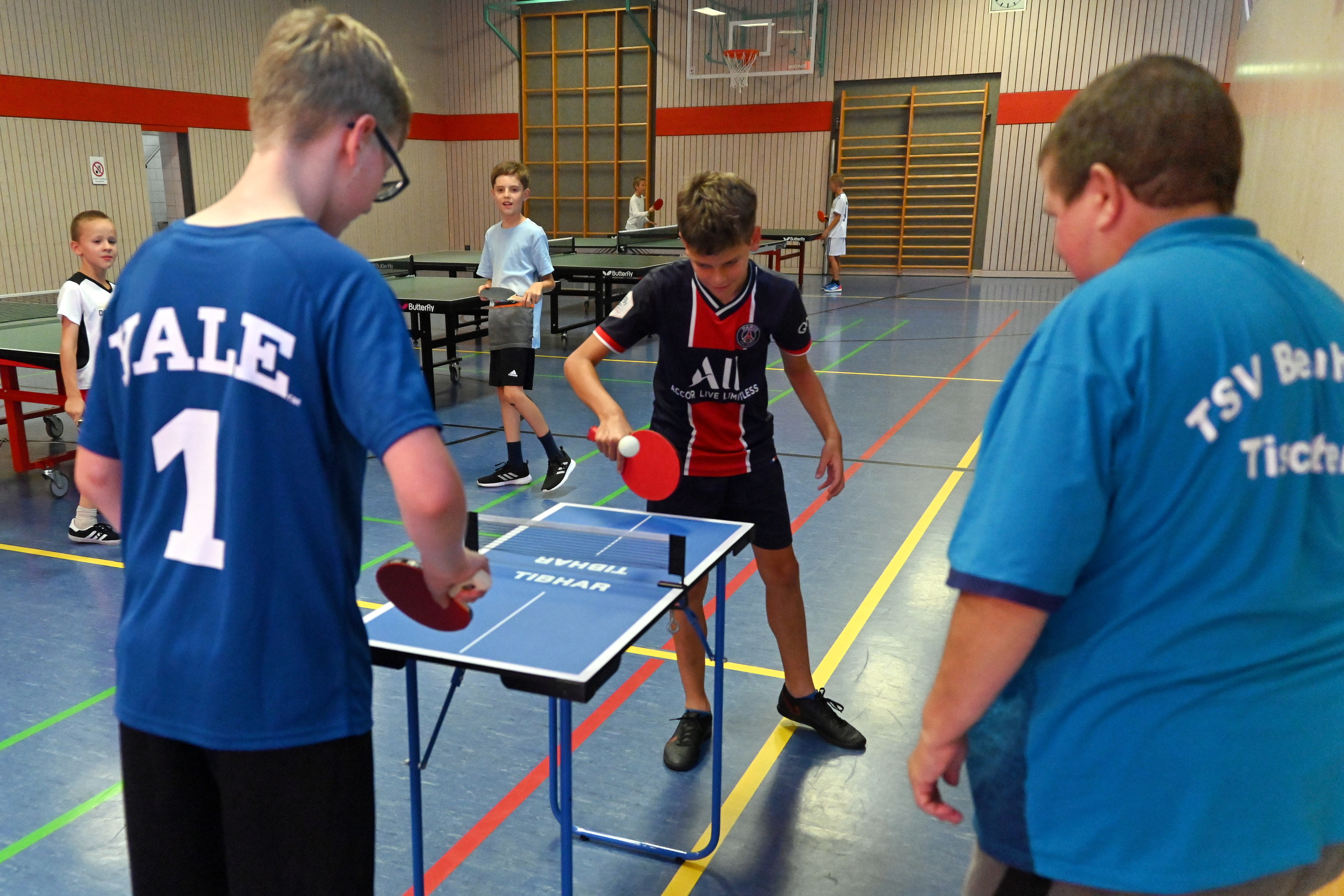 TSV Bernhausen Tischtennis Sommerferienprogramm 2022 01